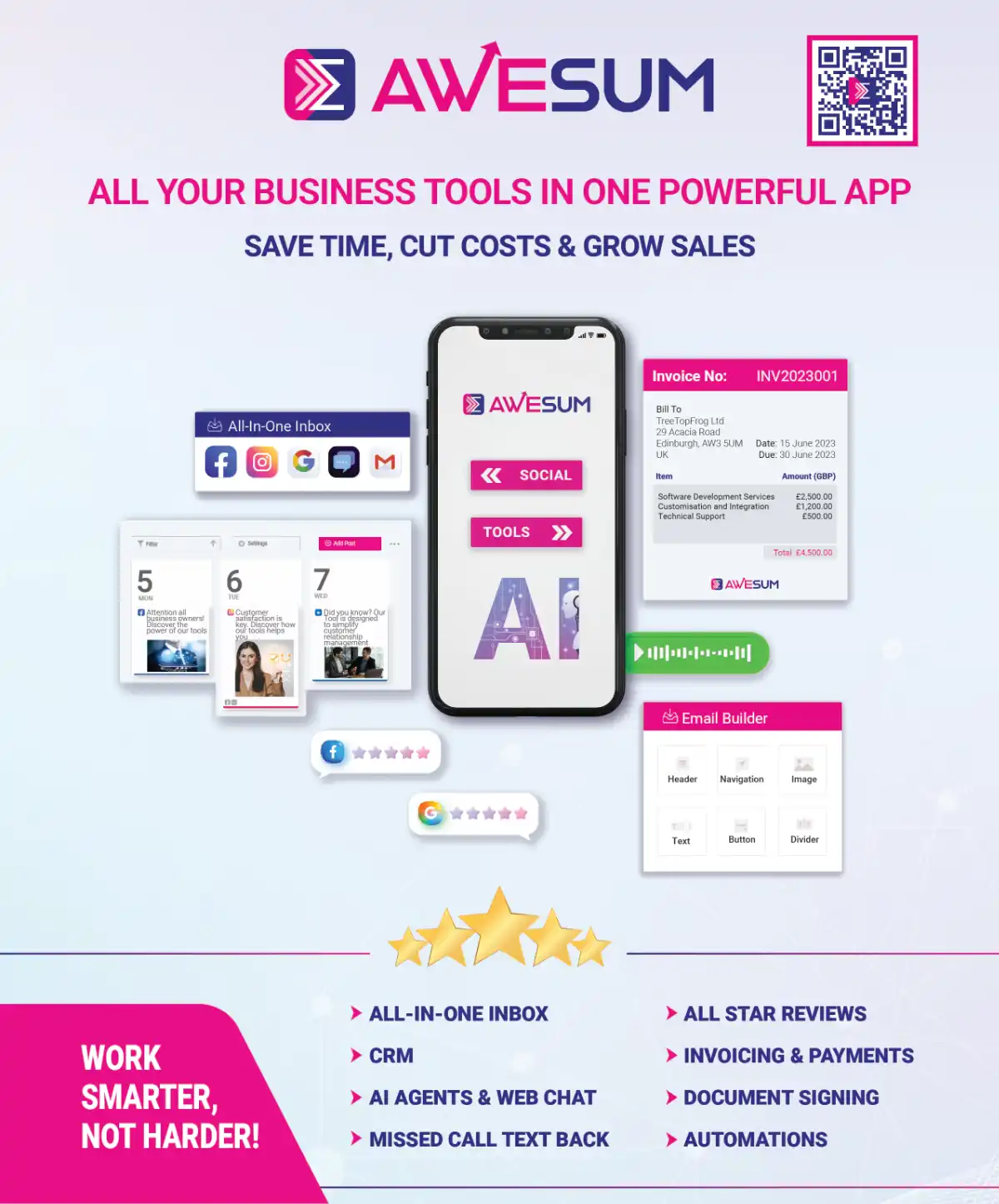AWESUM® digital marketing software for local businesses